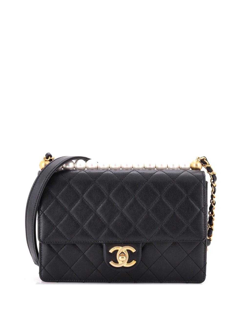 Chanel Chic Pearls Flap Bag Quilted #336125C40B